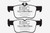 EBC DP62160 Greenstuff 6000 Elite Rear Brake Pads, Ford Escape 1.6T/2.0T (Incl 4WD) 2017+