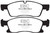 EBC 11+ Dodge Durango 3.6 Extra Duty Front Brake Pads
