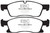 EBC DP61871 Greenstuff 6000 Elite Front Brake Pads, Dodge Durango 3.6 2011+