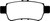 EBC DP61744 Greenstuff 6000 Elite Rear Brake Pads, Honda Odyssey 3.5 2005-2010 (For 11.7in. Rotors)