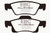 EBC 11+ Dodge Durango 3.6 Ultimax2 Rear Brake Pads