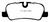 EBC DP61542 Greenstuff 6000 Elite Rear Brake Pads, Land Rover LR3 4.4 2005-2010