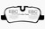 EBC DP61542 Greenstuff 6000 Elite Rear Brake Pads, Land Rover LR3 4.4 2005-2010