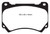 EBC 11+ Hyundai Equus 4.6 Redstuff Front Brake Pads