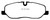 EBC DP41541R Yellowstuff Front Brake Pads, Land Rover LR3 4.4 2005-2010