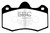 EBC DP5036NDX Bluestuff Rear Brake Pads, Mclaren MP4-12C 3.8 Twin Turbo 2011+