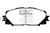 EBC 06+ Toyota Yaris 1.5 Ultimax2 Front Brake Pads