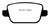 EBC 06+ Volvo S80 3.2 (300mm Front Rotors) Redstuff Rear Brake Pads