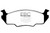 EBC DP4366R Yellowstuff Front Brake Pads, Volkswagen Golf 1.6 1980-1984