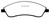 EBC 06-07 Cadillac CTS 2.8 (Sports Suspension) Redstuff Front Brake Pads