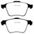 EBC 11+ Volvo S60 2.5 Turbo T5 (315mm Front Rotors) Ultimax2 Front Brake Pads