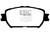 EBC 06-07 Lexus GS300 3.0 Redstuff Front Brake Pads