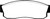 EBC DP2452 Greenstuff 2000 Front Brake Pads, Nissan Pulsar 1.5 Turbo 1983-1986