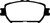 EBC 06-07 Lexus GS300 3.0 Ultimax2 Front Brake Pads