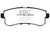 EBC DP41876R Yellowstuff Rear Brake Pads, Infiniti QX56 5.6 2011-2013