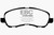 EBC DP21614 Greenstuff 2000 Front Brake Pads, Chrysler 200 2.4 2011-2014