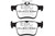 EBC Racing 13-17 Volkswagen Golf (Mk7) RP-1 Race Rear Brake Pads