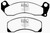 EBC 83-93 Ford Mustang 2.3 (Rear Rotors) Yellowstuff Front Brake Pads