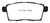 EBC DP31795C Redstuff Ceramic Rear Brake Pads, Ford Edge 3.5 2WD 2006-2008