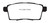 EBC DP41795R Yellowstuff Rear Brake Pads, Ford Edge 3.5 2WD 2006-2008