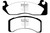 EBC 84 Ford Fairmont 2.3 Redstuff Front Brake Pads