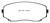 EBC 11-14 Ford Edge 2.0 Turbo Redstuff Front Brake Pads
