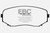 EBC 11-14 Ford Edge 2.0 Turbo Redstuff Front Brake Pads