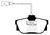 EBC DP61445 Greenstuff 6000 Elite Rear Brake Pads, Volkswagen Eurovan 2.8 (ATE) with Wear Leads 2000