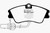 EBC DP61030/2 Greenstuff 6000 Elite Front Brake Pads, Volkswagen Eurovan 2.8 (Lucas) with Wear Leads 2000