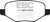 EBC DP41826R Yellowstuff Rear Brake Pads, Ford Edge 2.0 Turbo 2011-2014