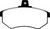 EBC 84-87 Audi 4000 1.8 Ultimax2 Front Brake Pads