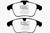 EBC DP21932 Greenstuff 2000 Front Brake Pads, Land Rover Range Rover Evoque 2.0 Turbo 2011-2015