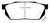 EBC DP4570R Yellowstuff Front Brake Pads, Honda Civic CRX 1.5 DX 1984-1987