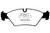 EBC DP2414 Greenstuff 2000 Front Brake Pads, BMW 524 TD 2.4 TD (E28) 1985-1986
