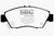 EBC DP4891R Yellowstuff Front Brake Pads, Acura ILX 1.5 Hybrid 2012