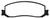 EBC 12 Ford F250 (inc Super Duty) 6.2 (2WD) Extra Duty Front Brake Pads