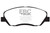 EBC DP41783R Yellowstuff Front Brake Pads, Hyundai Entourage 3.8 2006-2009
