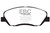 EBC DP41783R Yellowstuff Front Brake Pads, Hyundai Entourage 3.8 2006-2009