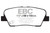 EBC DP41806R Yellowstuff Rear Brake Pads, Hyundai Entourage 3.8 2006-2009