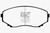 EBC DP61121 Greenstuff 6000 Elite Front Brake Pads, Mazda MPV 2.5 2000-2002