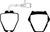 EBC 00-03 Audi A8 Quattro 4.2 (8 Pad Set) Ultimax2 Front Brake Pads