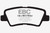 EBC DP41875R Yellowstuff Rear Brake Pads, Hyundai Elantra 1.8 2012
