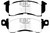EBC DP61145 Greenstuff 6000 Elite Front Brake Pads, Chevrolet Astro Van 2WD 1985-1990