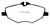 EBC DP41488R Yellowstuff Front Brake Pads, Mercedes-Benz E320 3.0 TD 2006-2009