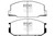 EBC 85-90 Lotus Esprit 2.2 Redstuff Front Brake Pads
