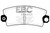 EBC 85-90 Lotus Esprit 2.2 Redstuff Rear Brake Pads