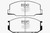 EBC DP4456R Yellowstuff Front Brake Pads, Lotus Esprit 2.2 1985-1990