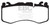 EBC DP42174R Yellowstuff Front Brake Pads, Aston Martin Vantage 4.7 2012+