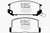 EBC 85-90 Toyota MR2 1.6 Greenstuff Rear Brake Pads