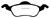 EBC DP31185C Redstuff Ceramic Front Brake Pads, Ford Focus 2.0 2000-2004
